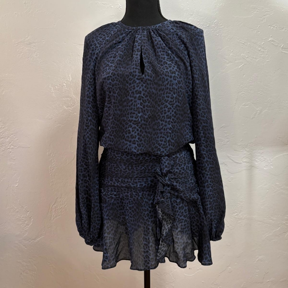 Ramy Brook Archie Mini Dress Women's Size 00 $445 Original Price 100% Silk